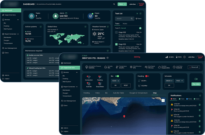 Smart Aquaculture System screenshot