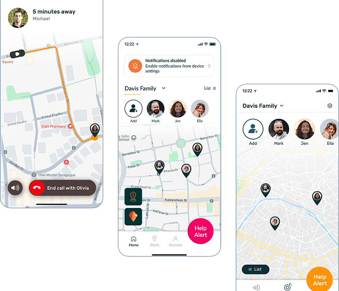 Personal Safety Platform screenshot