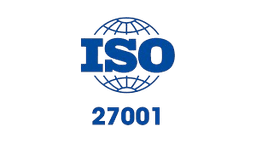 ISO 27001 certified delivery badge for information security